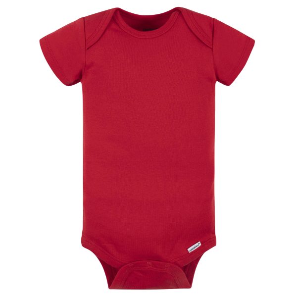 5-Pack Baby Red Onesies? Bodysuits