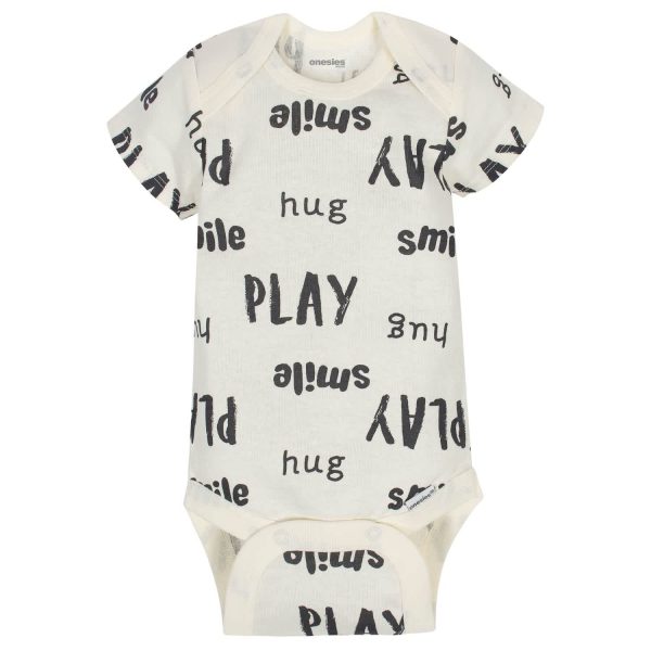 8-Pack Baby Neutral Words Onesies? Brand Bodysuits