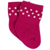 12-Pack Baby & Toddler Girls Floral Fox Jersey Crew Wiggle Proof? Socks