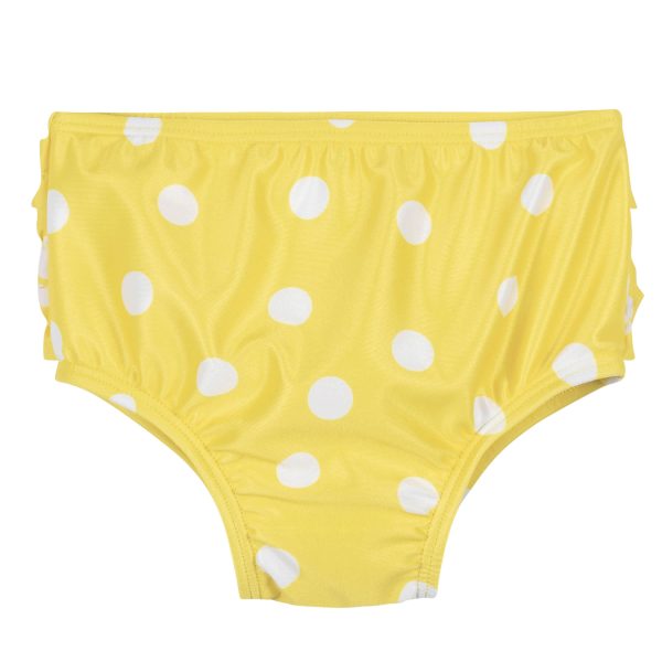 2-Piece Baby & Toddler Girls UPF 50+ Lemon Squeeze Rash Guard & Swim Bottoms Set